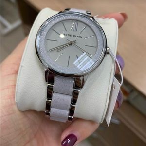 NWT Anne Klein Women's Resin Bracelet Watch, Japanese Quarts movement
